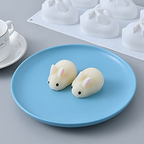 Amazon｜Yicdfur クッキー型 うさぎ 動物 3D 製氷皿 シリコン