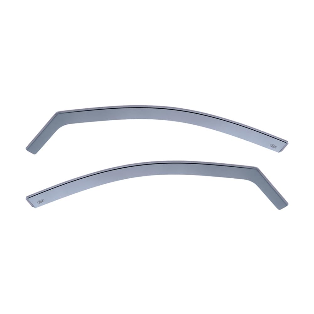 DGA Wind Deflectors compatible with Volkswagen Golf VII HB 5-doors/Variant 2012-2020 (2-pieces), Grey