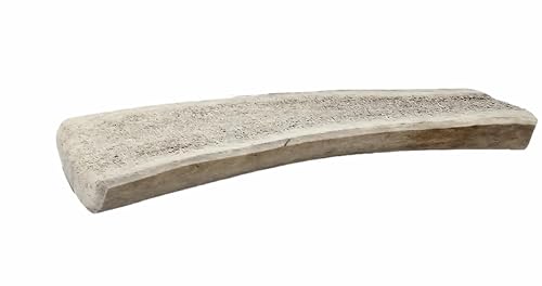 ARTISAN GIFT CO Rothirsch Geweih Hunden Kausnack Halbe Stange für Welpen oder Hunde - Mindestgewicht 51 Gramm (M - 1 stück)