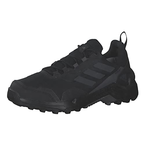 adidas Hombre Eastrail 2.0 RAIN.RDY Hiking Shoes, Core Black / Carbon, 43 1/3 EU