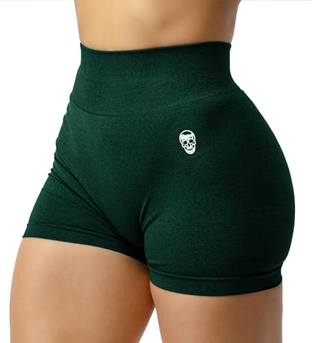 Image of Gymreapers Infinity Seamless Workout Shorts High Waist Biker Shorts for Women Athletic Gym Running Pilates Yoga Sport Short