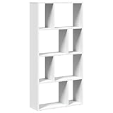vidaXL Librería de Madera de ingeniería Blanca 60x20x120,5 cm