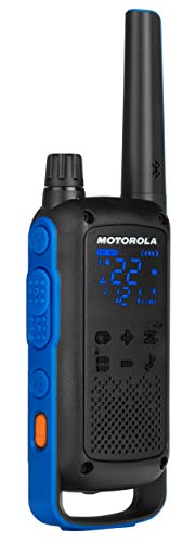 Image of Motorola Talkabout T800 Two-Way Radios, 2 Pack, Black /Blue