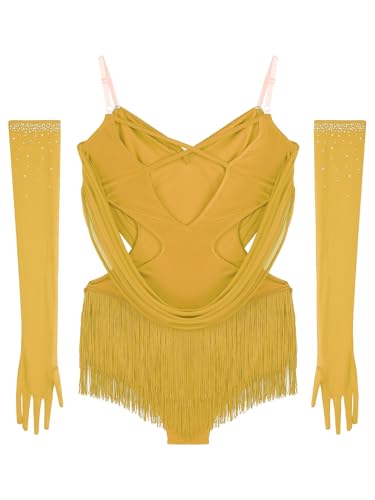 Robe de bal à pompons et strass pour vos compétitions - 5