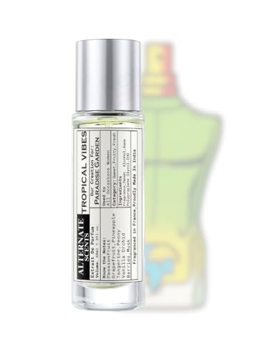 Image of Alternate Scents Tropical Vibe Perfume 40ml for Men & Women | Intense Long Lasting Fragrance | 30% Oil Concentration | Warm Spicy Seductive Notes | French Fragrance Oils | Made in India