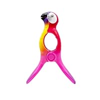 ECVGHD Cute Beach Towel Clip Parrots Shape Clothes Pegs Pin Large Size Drying Rack