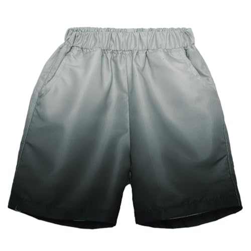 Kids Boys UPF 50+ Swim Shorts Quick-Dry Elastic Waist Rash Guard Trunks with Pockets3