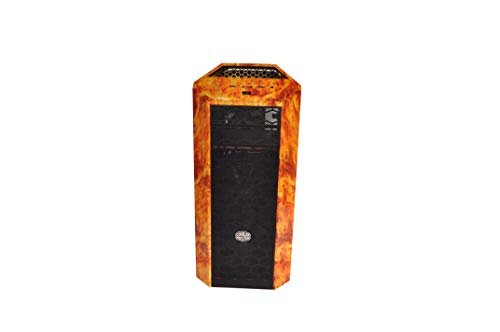 Mo-Co-So Custom Hydro Dipped Mastercase Pro 5 Mid-Tower Case (Orange Flames) #TOP1