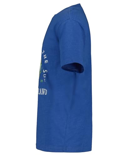 Image of Lucky Brand Boys' Short Sleeve Graphic Crew Neck T-Shirt, Soft, Comfortable, Relaxed Fit
