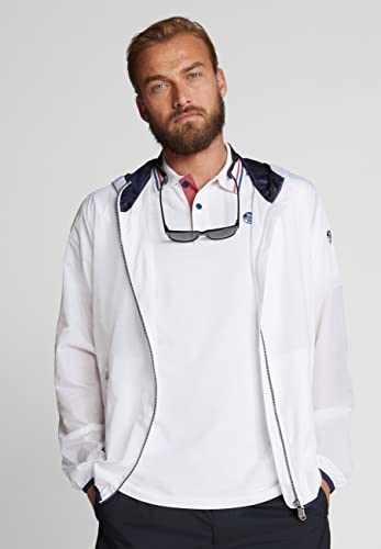 NORTH SAILS S/S Polo W/Logo, White, Large Uomo