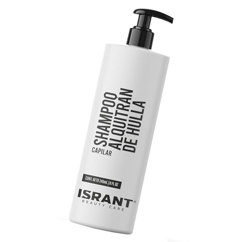 Capilares, Drugstore ISRANT | Shampoo sin Sulfatos y Parabenos - Shampoo de Alquitrán | Alivio para Dermatitis Seborréica y Psoriasis - Ideal para el Cuidado del Cabello Limpio y...