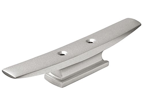 2 Hole Aluminium Cleat (120MM Anodised Deck Boat Secure Tie Rope Hold Marine Dock Yacht)