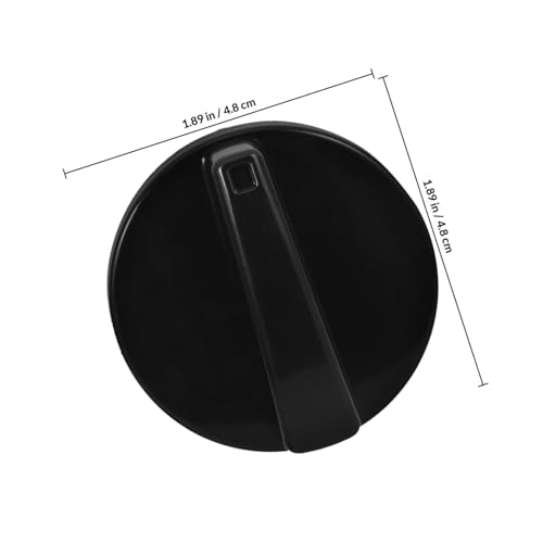 Toyvian 4 piezas perillas reemplazo olla a presión control de tiempo plástico compatible con olla a presión eléctrica para uso en cocina miniatura 2