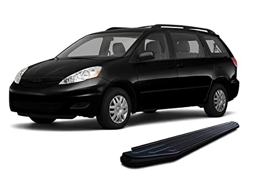 Estribos Running Boards Black Horse para Toyota Sienna miniatura 4