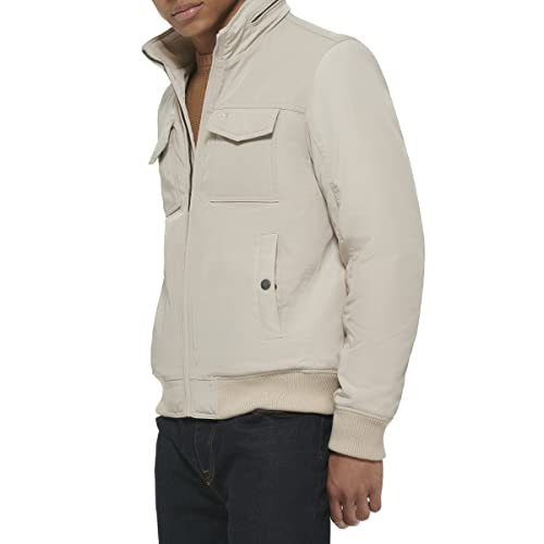 Image of DOCKERS Men's Quilted Lined Flight Bomber Jacket