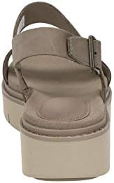 Timberland Women's Safari Dawn 2-Band Sandal, Taupe Nubuck, 10 | Image 4