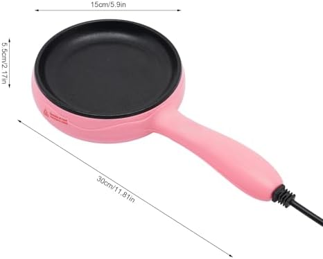 Sartén Eléctrica Pequeña Antiadherente 450W 110V miniatura 3