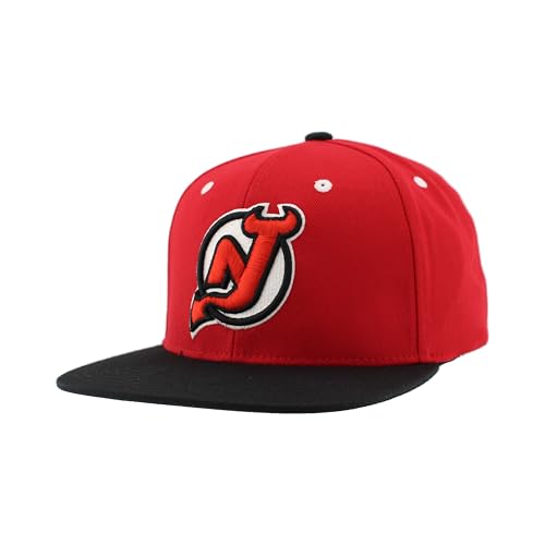 Image of ZHATS NHL Unisex-Adult NHL Officially Licensed Adjustable Snapback Hat Flat Bill Z11 Icon Two Color