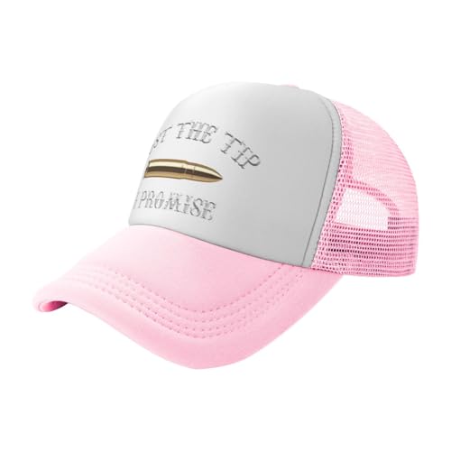 Just The Tip I Promise Trucker Hat Snapback Mesh Baseball Cap Unisex