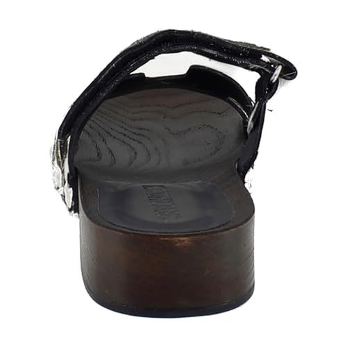 Steve Madden Women's Canal Heeled Sandal, Cow Print, 9