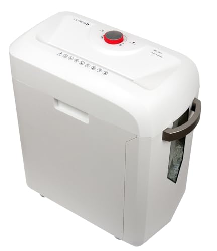 Olympia MC 306.2 Profi Aktenvernichter leise, weiß