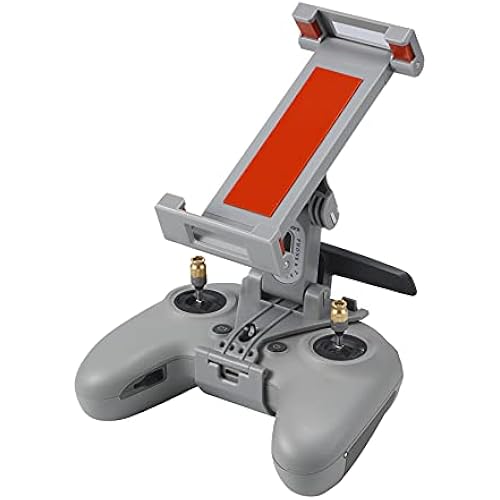 Hanatora FPV Remote Controller 2 4.7-12.9 Inch Tablet Holder Mount for DJI FPV Drone,Extended Control Clip Bracket Accessories