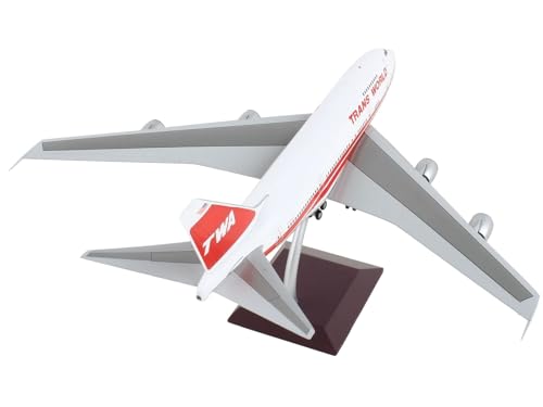 Gemini Jets G2TWA1159 Boeing 747SP Trans World (TWA) Boston Express N58201 Escala 1:200 Modelo de avión