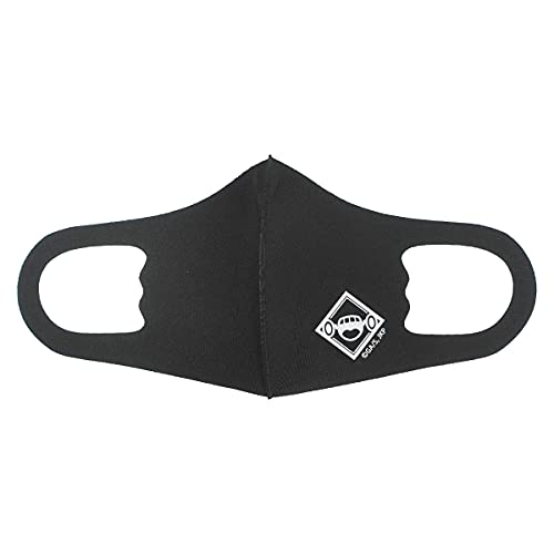 [呪術廻戦] マスク 狗巻棘 キッズ ジュニア 子供 洗って使える 抗菌 防臭 吸水速乾 1 cm ブラック