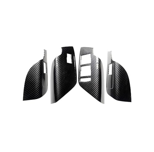 Cadre bouton vitre Buick Regal 2009-2016 texture carbone anti-rayure