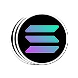 Stickers Pack 3, Vinyl Sticker for Adults Solana Teens Crypto Kids - Bike Solana Laptop Sol...