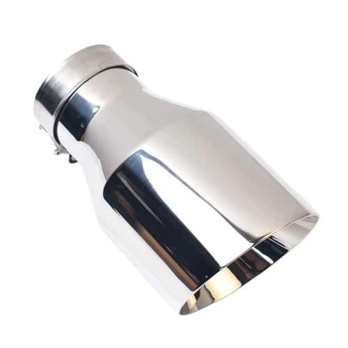 Embout echappement universel silencieux voiture ID 63mm OD 101mm inox 304 pour tube gaz