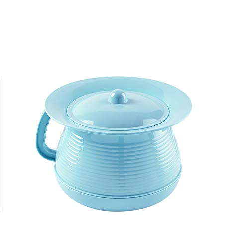 OOCOME Kamer Pot Bedpan Urinefles Urine Potten Potty Urine, Urine Emmer met Deksels Ontwerp om geuren te voorkomen (blauw)
