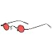 Produktbild nobrand Kleine runde Steam Punk polarisierte Sonnenbrille Vintage Legierung Rahmen Kreis Spiegel Brille Mode Street Light Brille