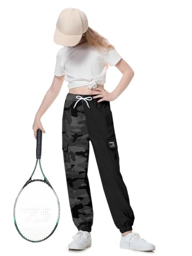 Image of SANGTREE Girls & Womens Drawstring Cargo Jogger Pants,3 Years - Women 3XL