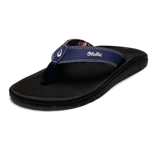 OluKai Ohana Mens Sandals Water Resistant Flip Flops with Arch Support | Lightweight Comfort for Beach & Travel Enhanced Traction for Wet Surfaces product thumbnail 19