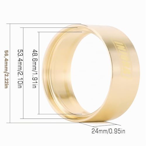 INJORA RC Messing Interner Beadlock Ring 94g Radgewicht für 1.9 Felge,2PCS – Ansicht 2