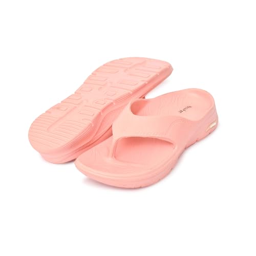 Image of HEALTH FIT SUPER SOFT Women's Flip-Flops Women's & Girl's Slippers | Comfortable & Lightweight | Soft Foot Massager | OUT Door & IN Door Flip-Flops Slipper INDIGO