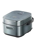 Midea Induction Rice Cooker 10 Cups/5L (Cooked), 360° IH Stainless Steel Rice Cooker& Multicooker with 10 Preset Menus, Quick Cooking, LED display, 3D Heating, Nonstick Inner Pot, 1.8L(Uncooked) [Warehouse]