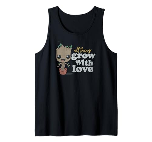 Débardeur Groot Marvel Things Grow With Love pour partager une humeur positive