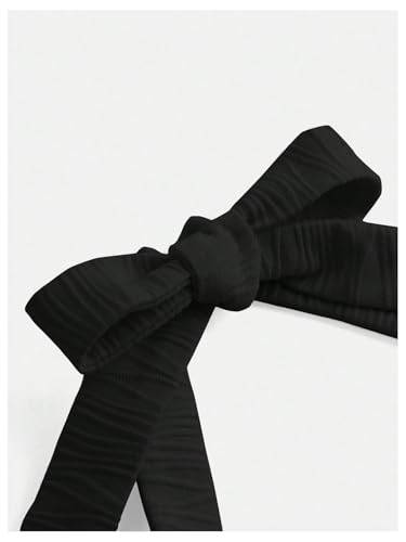 OYOANGLE Girl's Textured Bow Halter Top Summer Sleeveless Slim Fitted Tops3