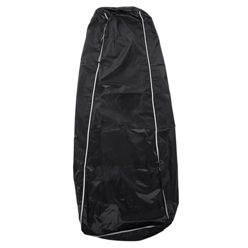 MUCKLILY Body Bag Corpse Treatment Container Large Capacity Corpse Bag Cadaver Bag Corpse Carrier Bag Body Carrying Bag Funeral Accessory Corpse Handling Bag Pouch for Dead Body PVC Black