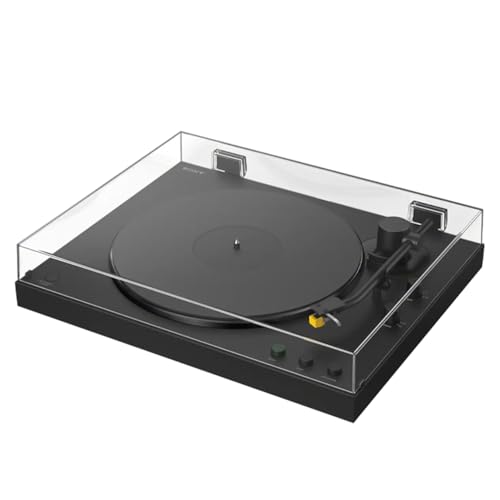 Image of Sony PS-LX5BT Full Auto Playback Premium Turntable with Bluetooth Connectivity Bundle with Audio-Technica AT-SP3X Bookshelf Speakers and Deco Essentials CPS Exclusive 2 YR Protection Pack