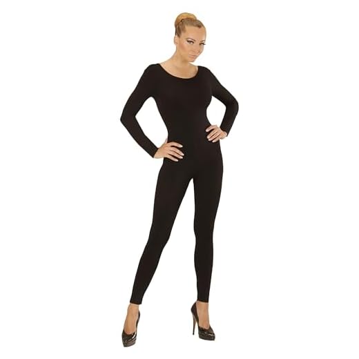 W WIDMANN MILANO Party Fashion - Body avec manches, une pièce sexy, combinaison, pour déguisements et performances de danse