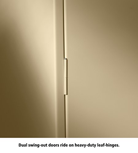 image for Tennsco 4218 24 Gauge Steel Standard Welded Counter High Cabinet, 2 Sh