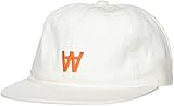  Wood Wood Herren Baseball Cap, Elfenbein (Off-White), One Size