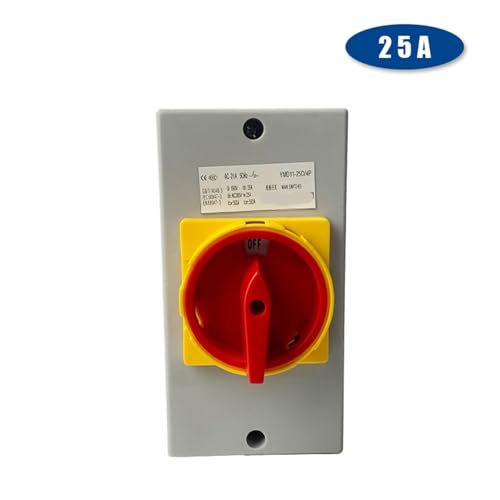Interruptor de leva 25A 690V para sustituir LW30 en cajas de control industrial 4