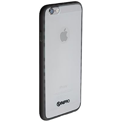 iPhone 6s case, iPhone 6 case, Nupro Lightweight Protective Bumper Case Cover for Apple iPhone 6s (4.7 screen) - Clear/Black