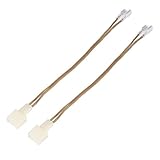 X AUTOHAUX 2pcs Car Speaker Connector Wire Harness Adapter Connector for Toyota for Scion for Lexus for Mitsubishi