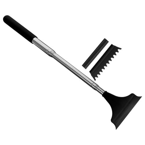 MAGICLULU Telescopic Car Window Squeegee Durable Mirror Cleaner Tool for Windshield Rearview Mirror Portable Design for Easy Use Compact Retractable for Surfaces