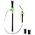 SWANLAKE Portable Battery Powered Fuel Transfer Pump, 2.4 GPM Liquid Transfer Pump for Gasoline, Siphon Pumps for Gas Can, Ta